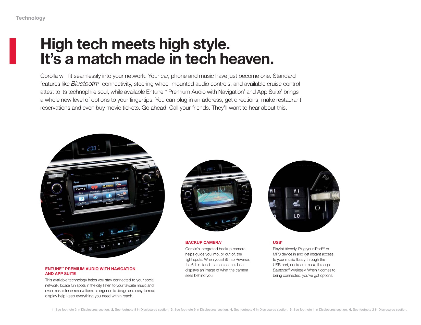 2014 Toyota Corolla Brochure Page 15
